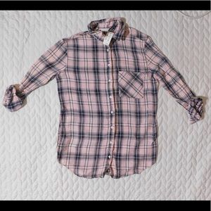 Button Down Plaid Shirt